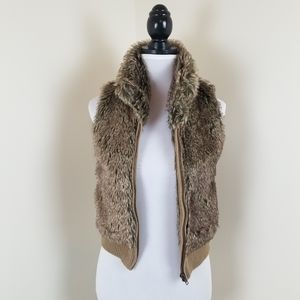 Faux Fur Vest by Red Camel